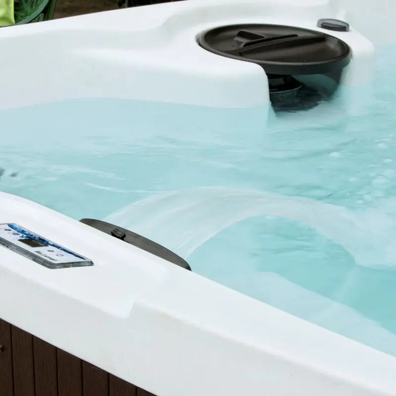 Lifesmart Spas Leganza 6 Person 90 Jet Rectangular Hot Tub with Ozonator wourant