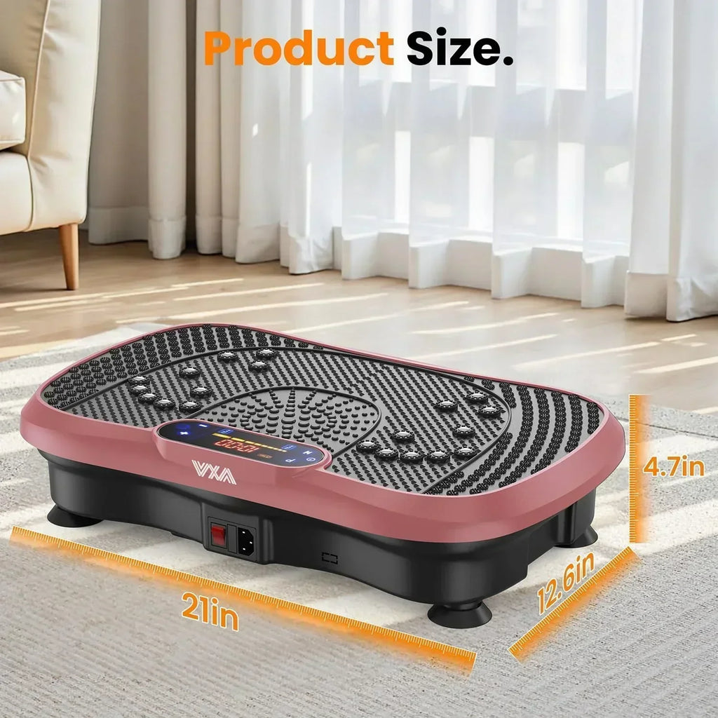 AXV Vibration Plate Fitness Platform Trainer Suitable for men and women to lose weight wourant