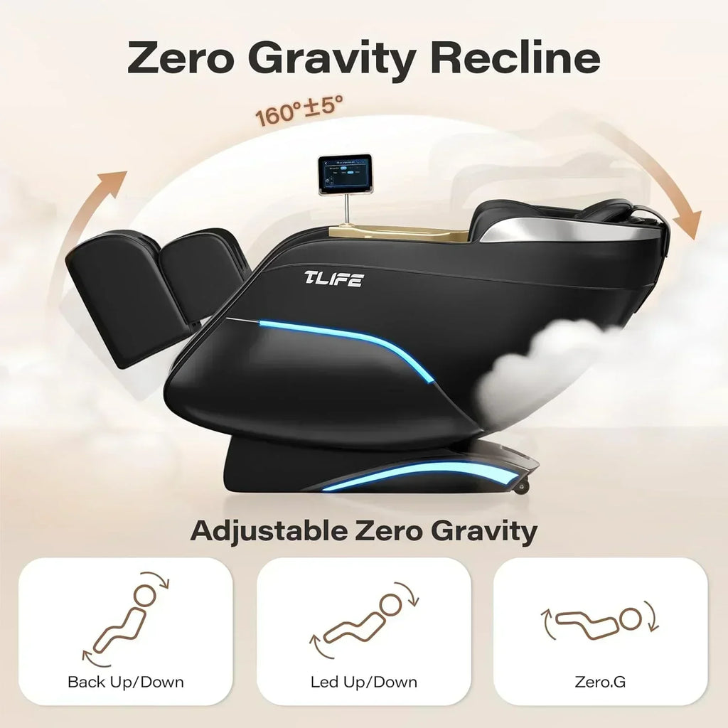 Full Body Massage Chair 160° Zero Gravity Recliner with Body Scan Shiatsu Massage Chair wourant
