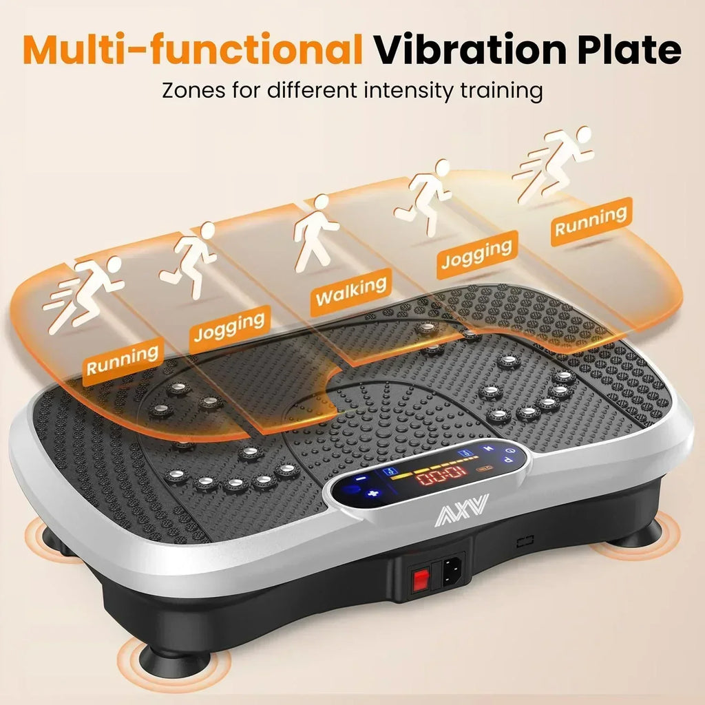 AXV Vibration Plate Fitness Platform Trainer Suitable for men and women to lose weight wourant