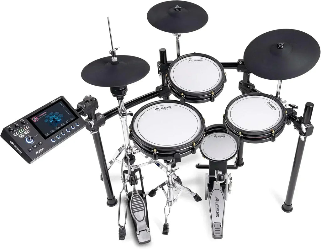 Alison Strata Prime Electronic Drum Set with Touch Screen Dual Area Grid Head wourant