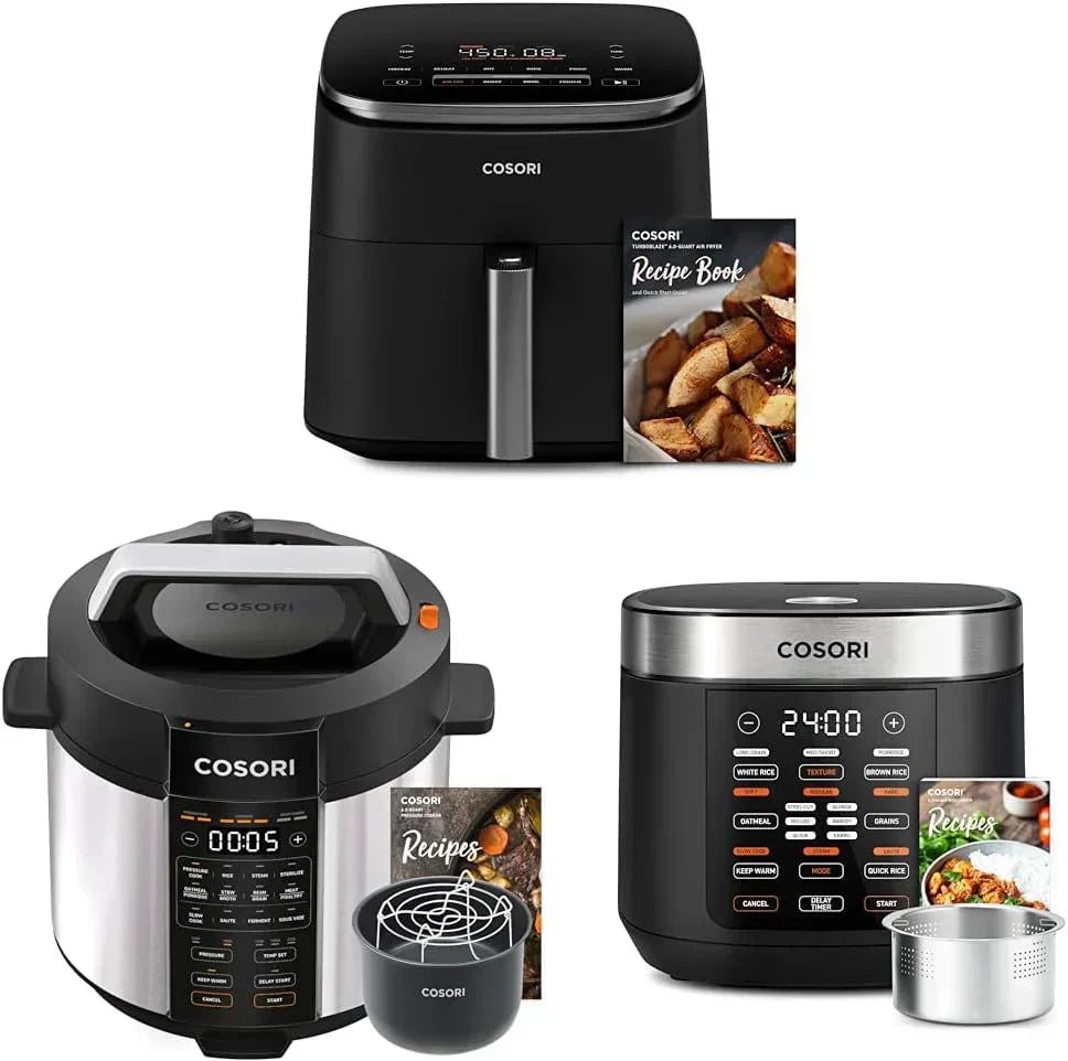 COSORI Pressure Cooker 6 qt 9-in-1 Instant Multi Kitchen Appliances Safer Venting Design wourant