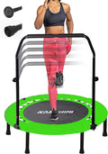 Kanchimi 40" 48" Folding Mini Fitness Indoor Exercise Workout Rebounder Trampoline wourant