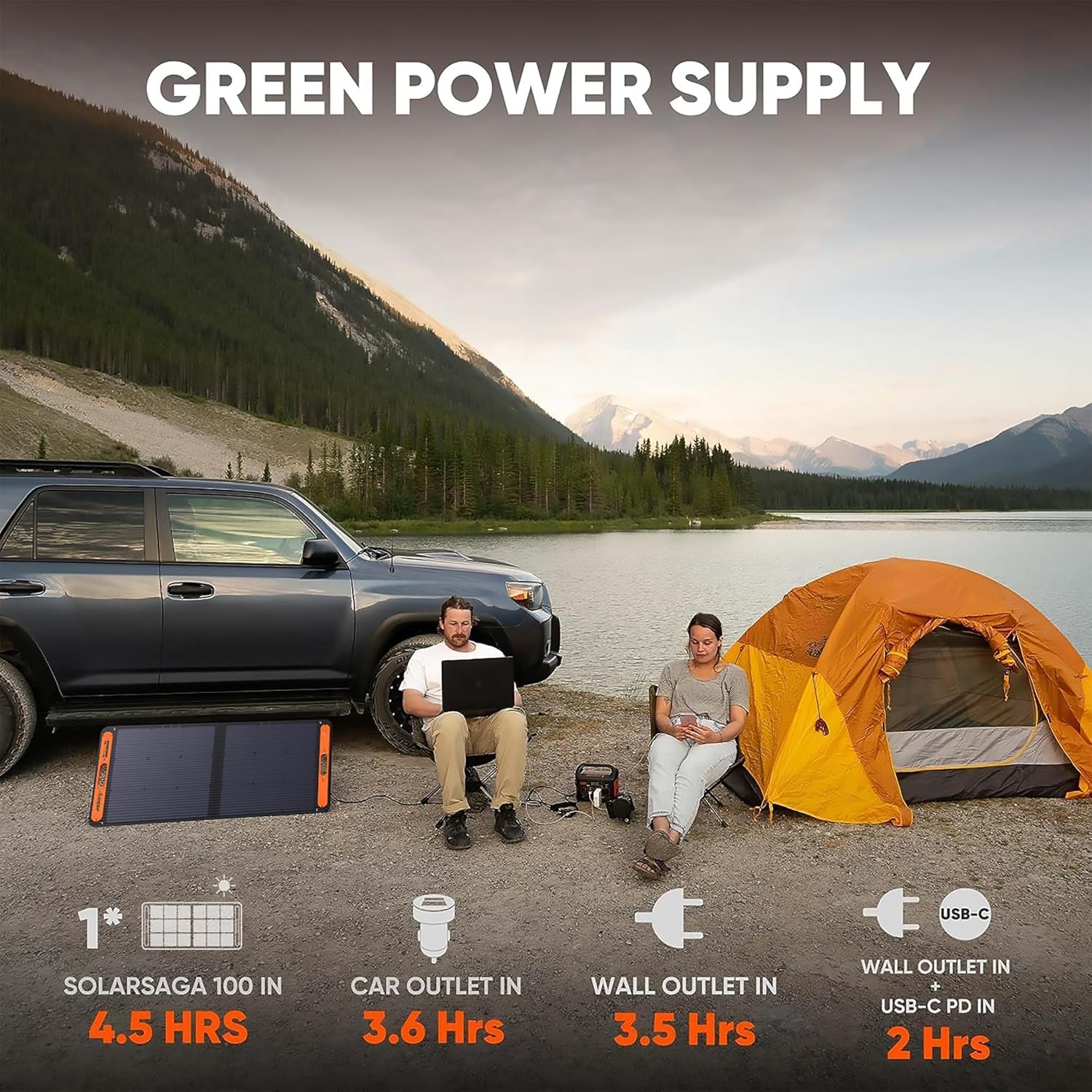 Portable Power Station Explorer 300 293Wh Backup Lithium Battery Solar Generator for Outdoors wourant