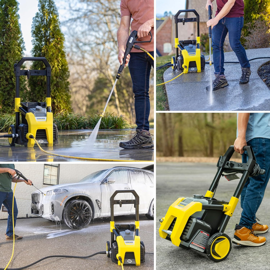 Kärcher Pressure Washer K1700 3 nozzles detergent box wourant
