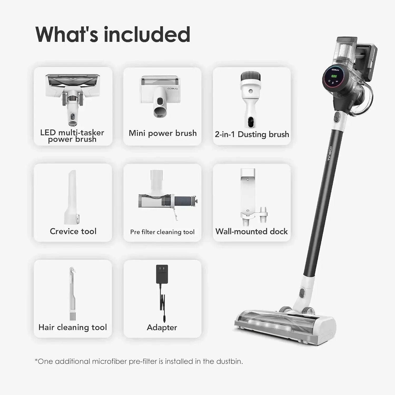 Cordless vacuum cleaner smart stick handheld vacuum cleaner strong suction light weight wourant