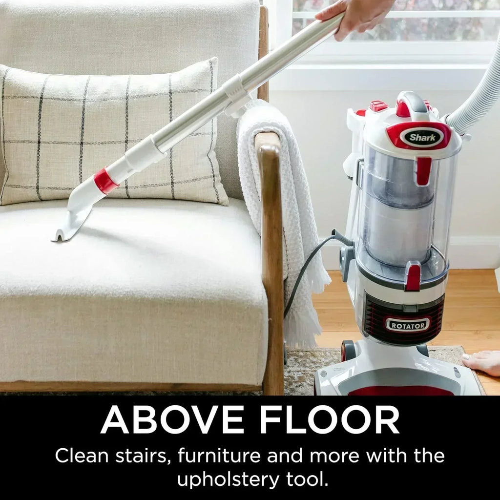 Upright Vacuum Navigator Lift-Away Deluxe Capacity HEPA Filter Swivel Steering Upholstery Tool wourant