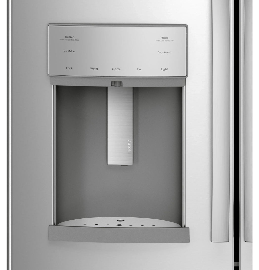 GE Profile Series ENERGY STAR® 27.7 Cu. Ft. Fingerprint Resistant French-Door Refrigerator wourant