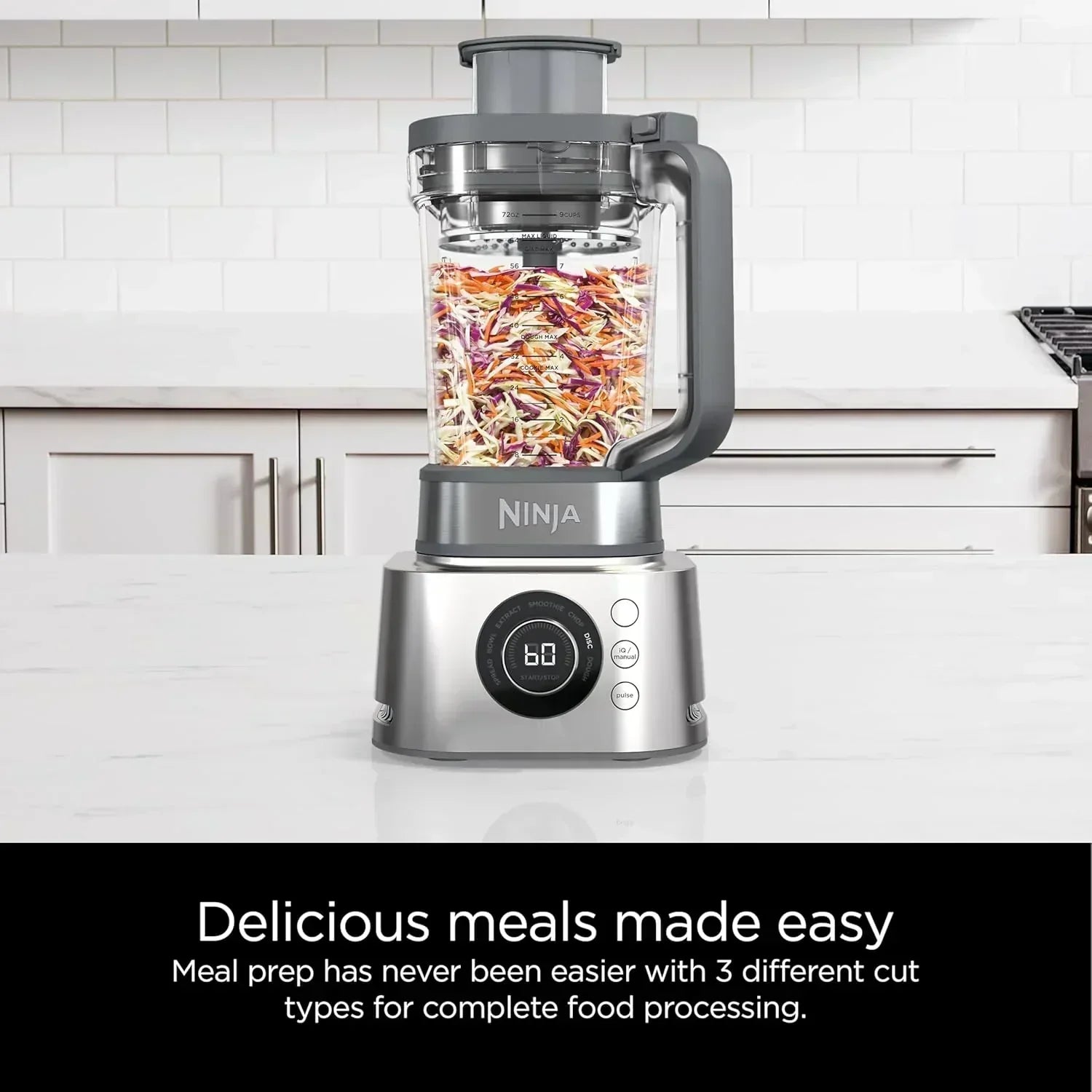 Ninja Mixer and Food Processor Combination Bowl 6 Features 72 Ounce Pitcher wourant