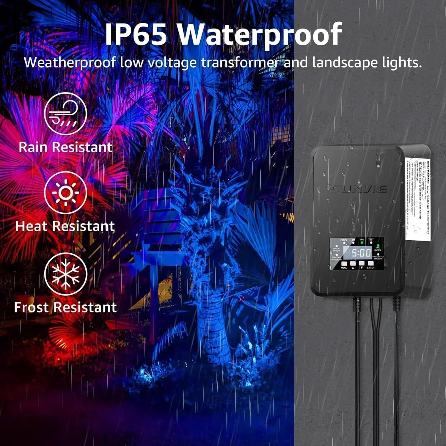 LED Landscape Lighting Kit Color Changing Waterproof Landscape Lights wourant