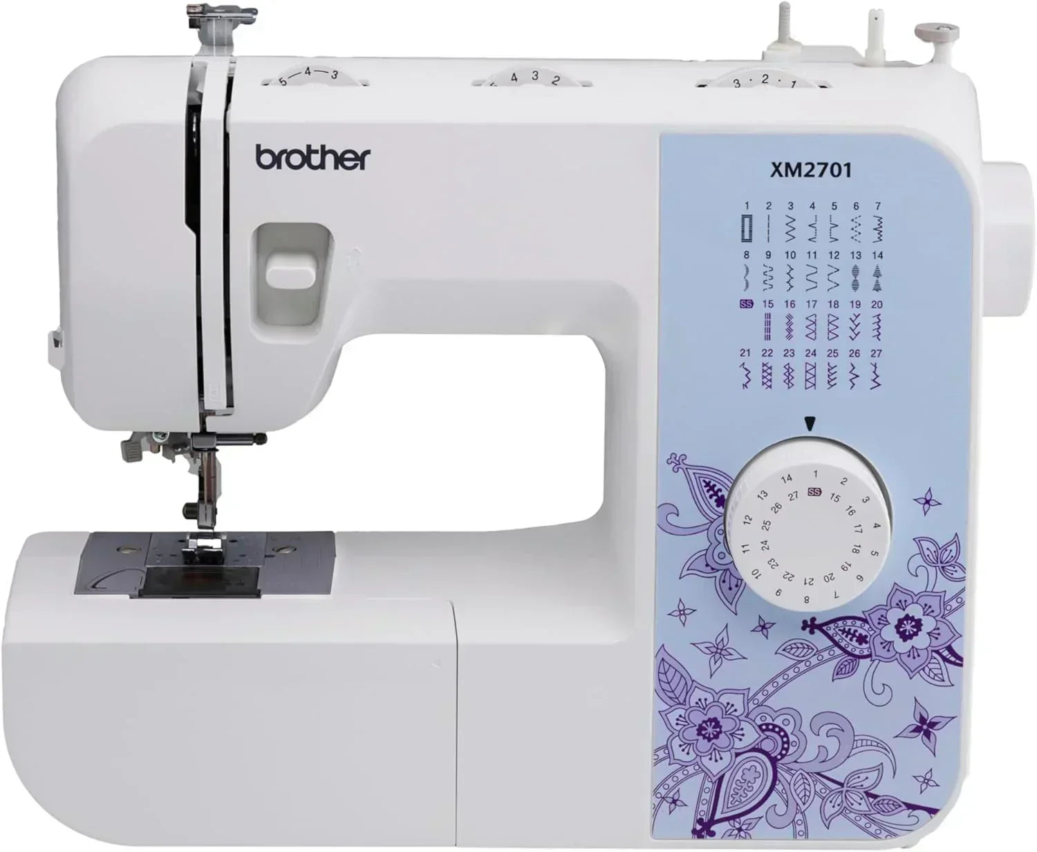 Brother XM2701 Sewing Machine Lightweight Full Featured 27 Stitches 6 Included Feet wourant
