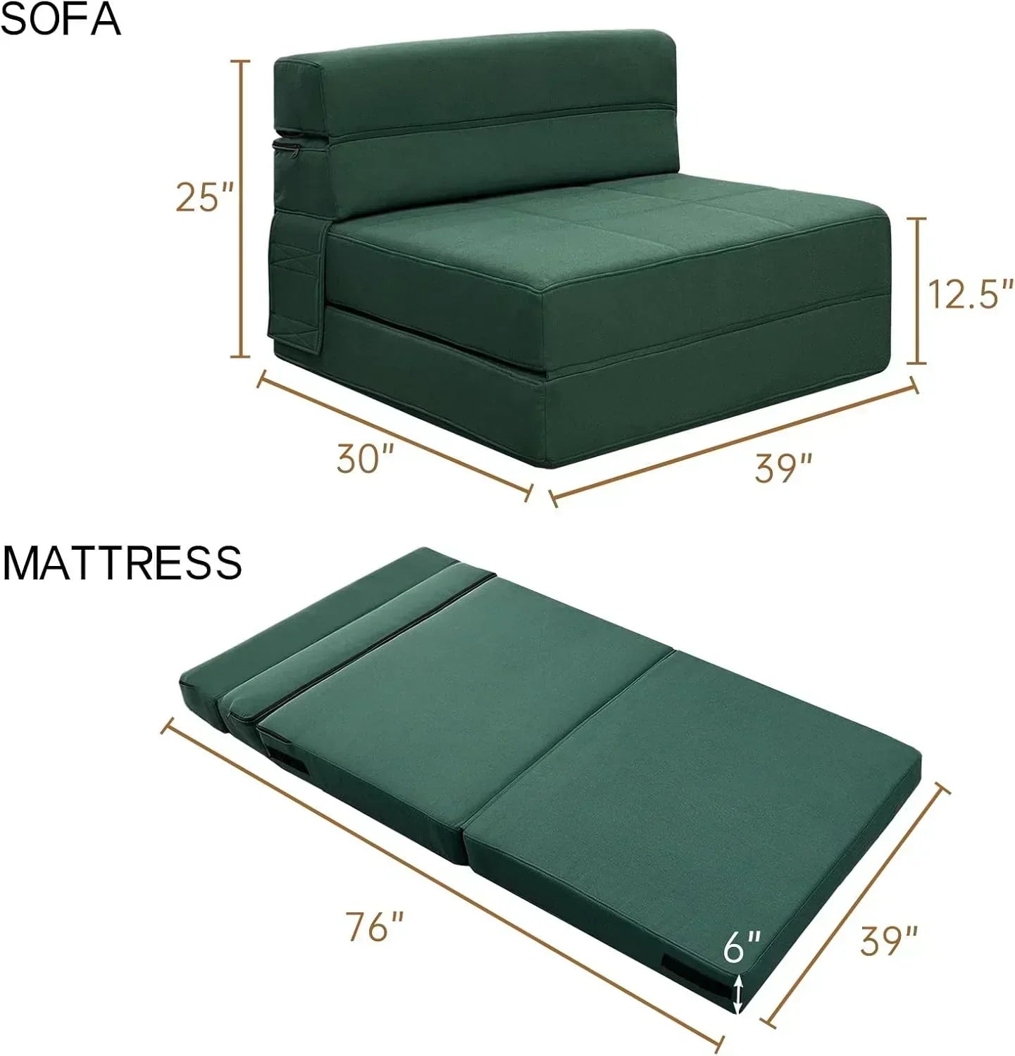 60 inch pull out sofa bed memory foam sofa with 2 pillows futon bed guest bed and pull out sofa wourant