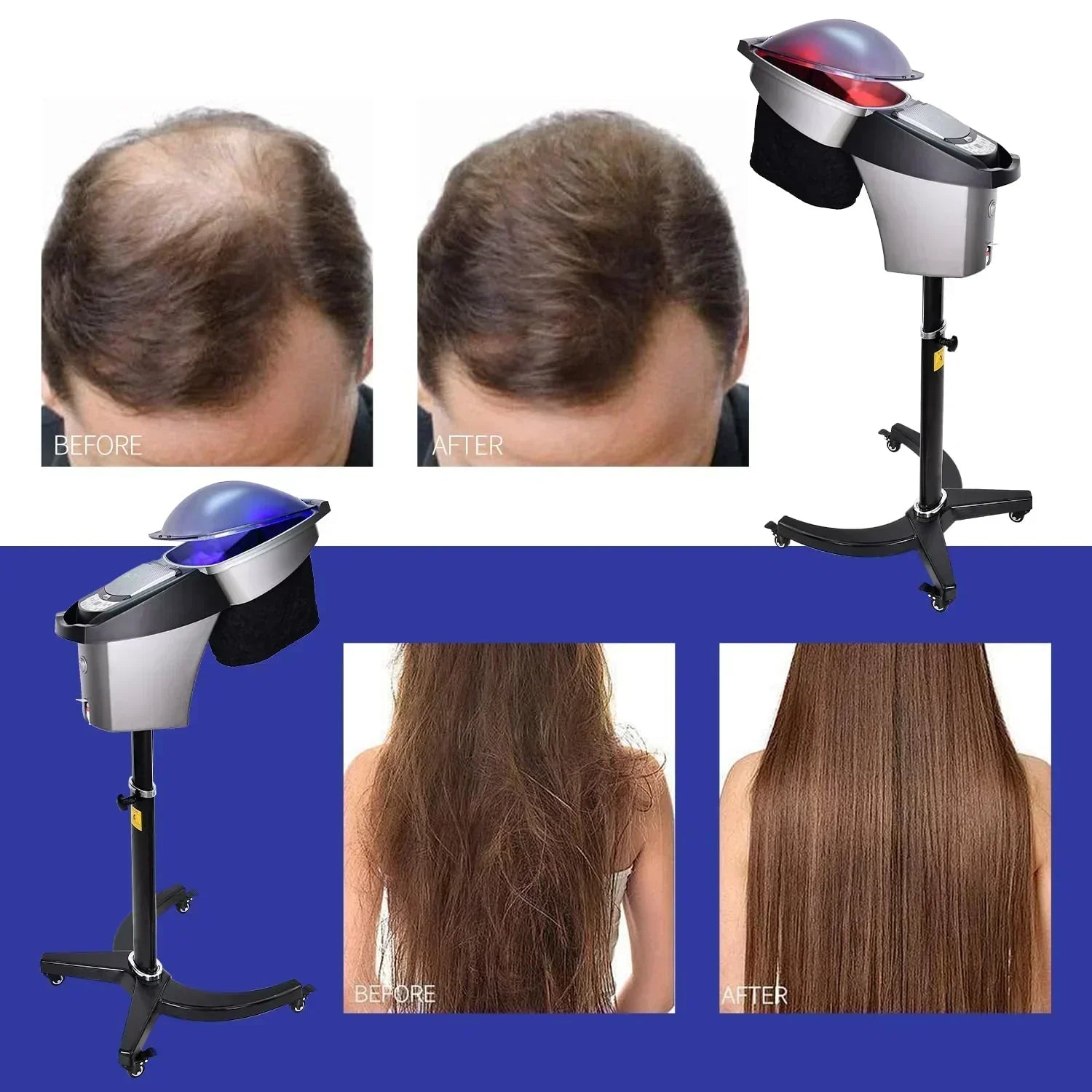 Hair Salon Professional O3 Ozone Micro Mist Hair Steamer Accelerator Color Processor Hair Care wourant