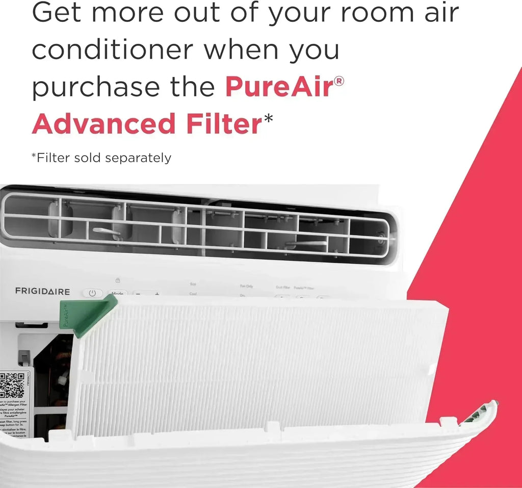 Frigidaire 5,000 BTU Window Air Conditioner Remote Control Cools Up to 150 Sq. Ft. Quiet Operation wourant