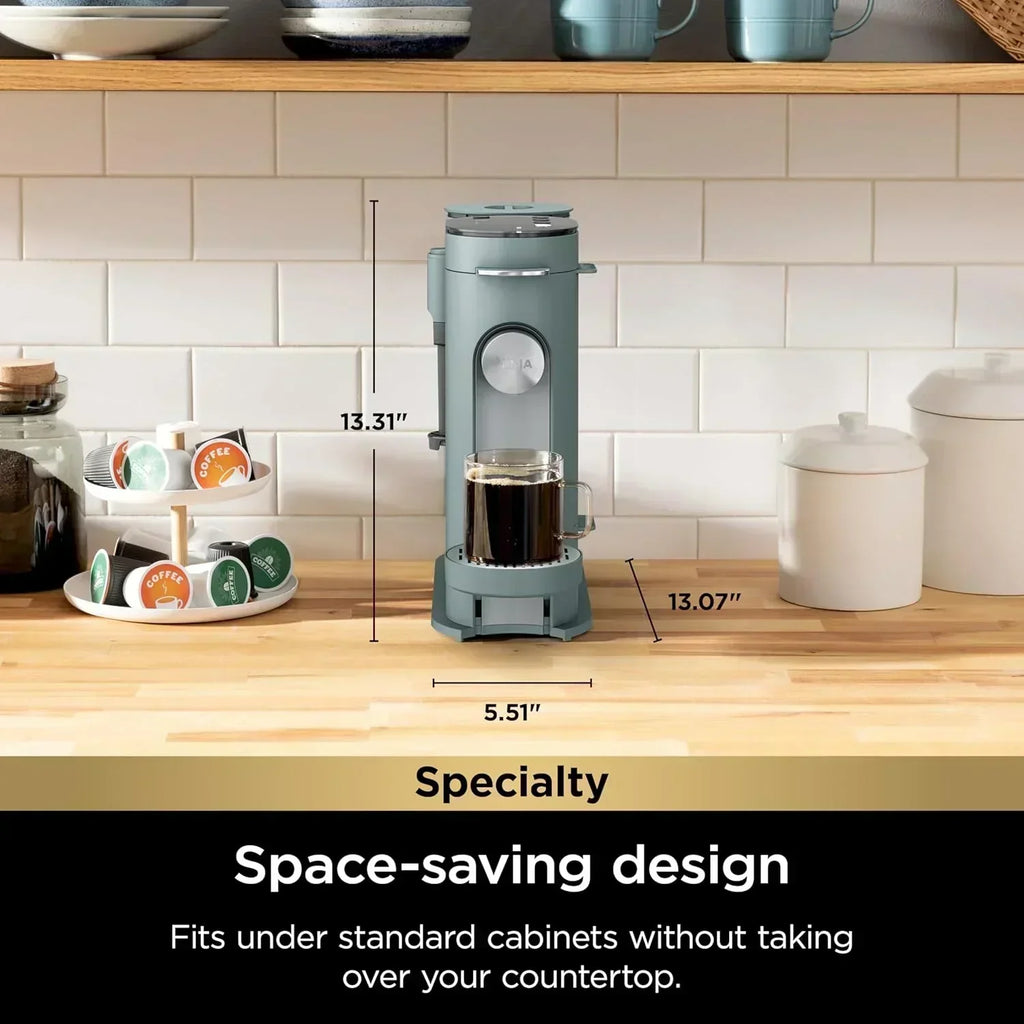 Ninja Single Serve Coffee Maker 56 oz Reservoir Stone wourant