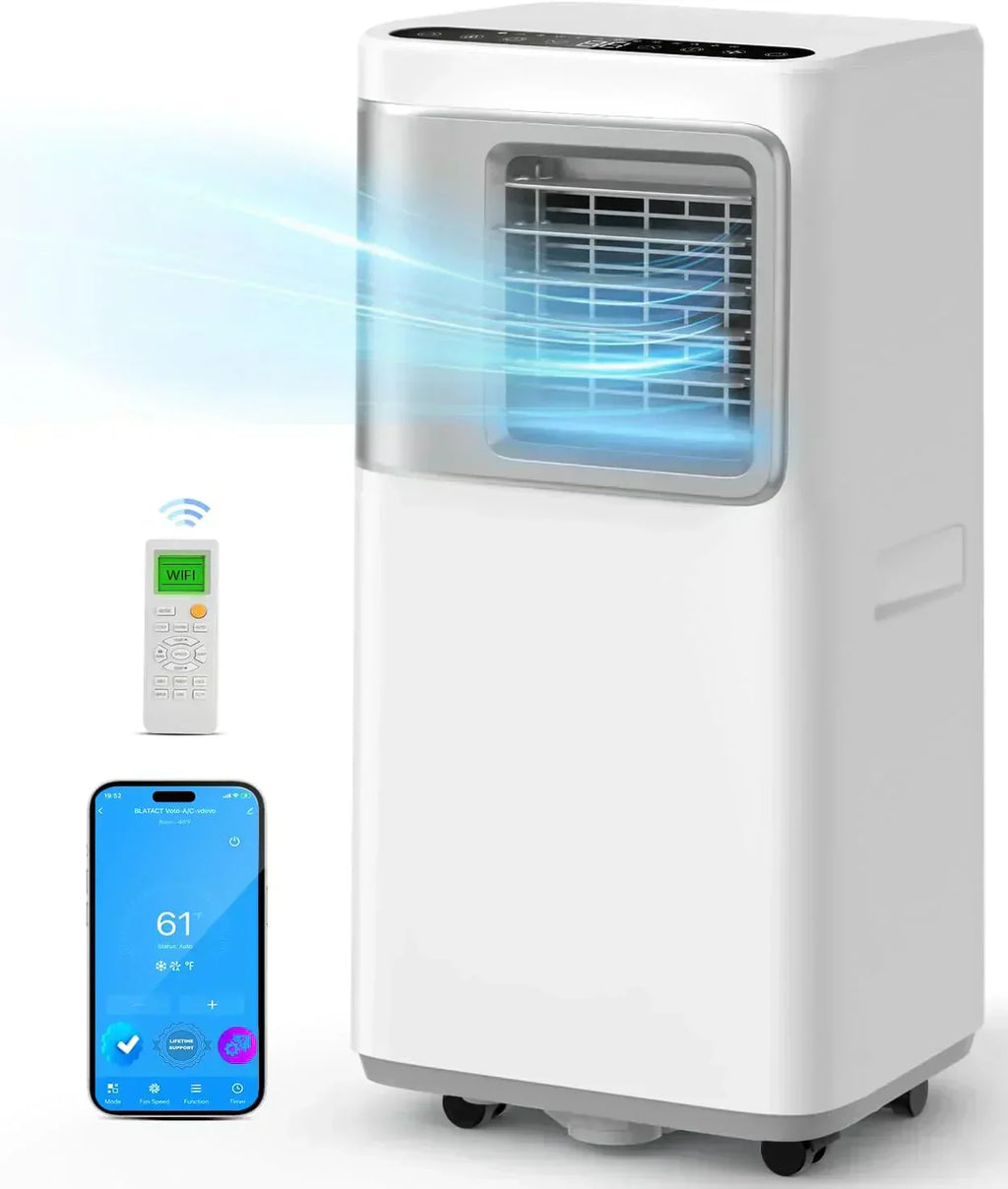 Portable-Air-Conditioners-16,000-Btu AC Unit 5 in 1 Wifi Smart Air Conditioner with APP Fan wourant