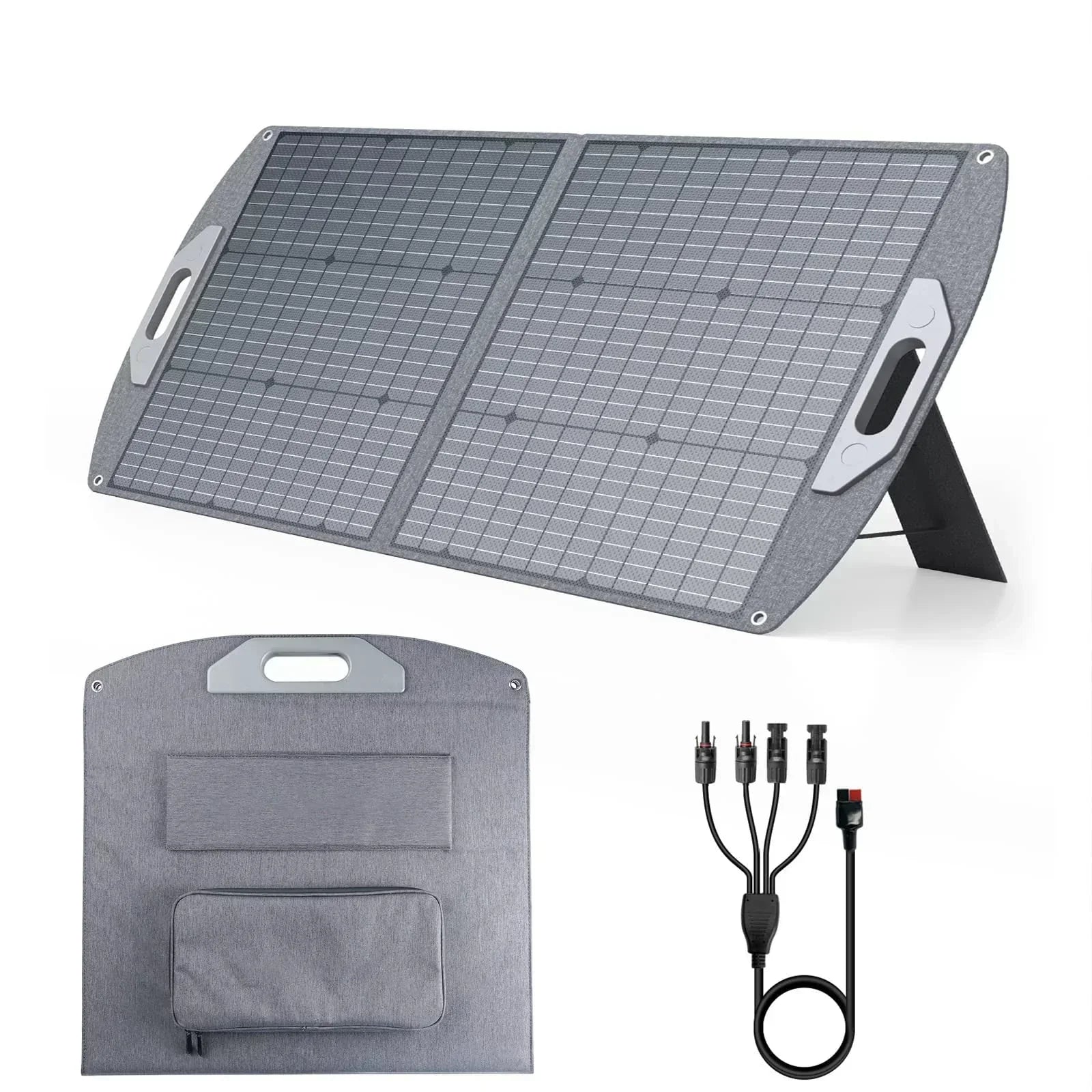 100 Watt Foldable Solar Panel with Adjustable Kickstand wourant