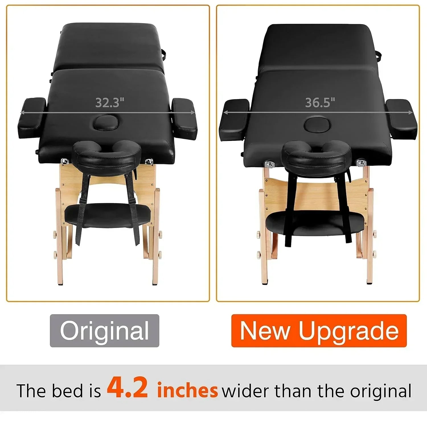 Yaheetech Massage Table Portable Lash Beds Spa Bed Massage Couch Foldable Spa Tables wourant