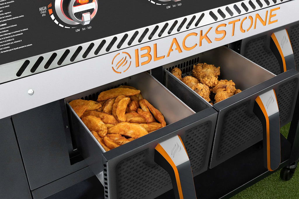 Blackstone 4 Burner and Air Fryer Combo 36" wourant
