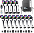 LED Landscape Lighting Kit Color Changing Waterproof Landscape Lights wourant