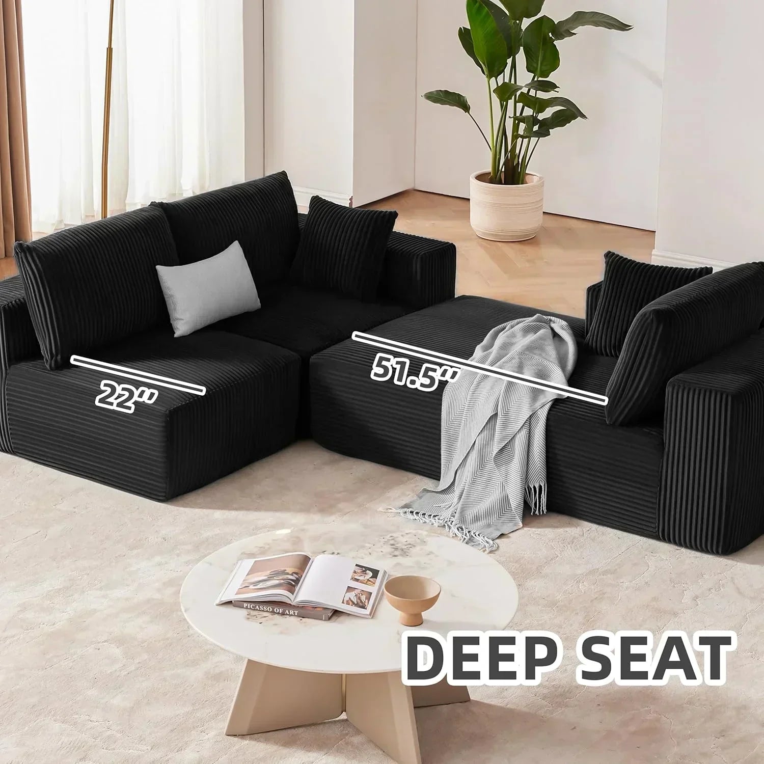 108 inch sectional sofa cloud sectional sofa with deep seat modern sectional L shaped sofa wourant