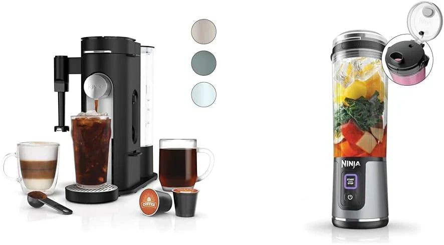 Ninja Single Serve Coffee Maker 56 oz Reservoir Stone wourant