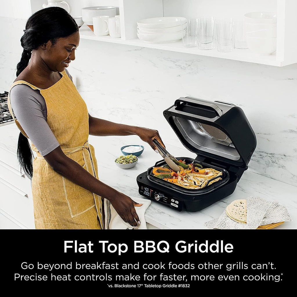 Ninja Foodi Smart XL 6-in-1 Indoor Grill with Air Fry Bake Roast Broil and Dehydrate wourant