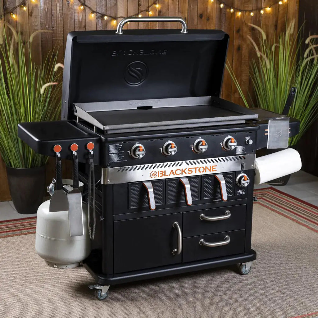 Blackstone 4 Burner and Air Fryer Combo 36" wourant