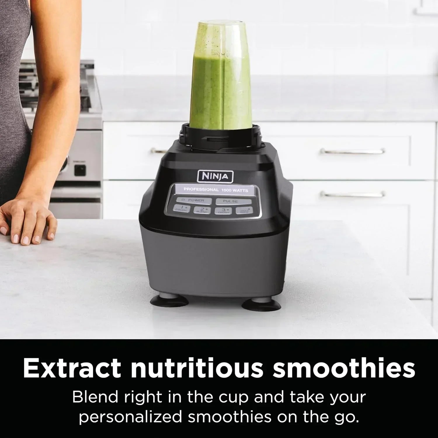 Ninja Mega Kitchen System 1500 Watt 72 Ounce Full Size Blender and 8 Cup Food Processor wourant
