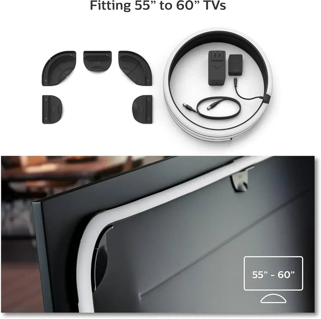 65-inch smart TV light strip flowing color-changing LED light strip backlight synced wourant