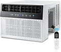 Antarctic Star 12,000 BTU U-Shaped Window Air Conditioner Unit Cools up to 550 Sq.Ft. with 6 Modes wourant