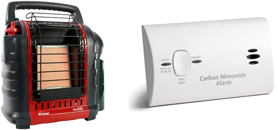 Portable Propane Radiant Heater 4000-9000 BTU for campers workshops patios and more wourant
