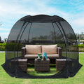 Alvantor Screen House Gazebo Pop Up Igloo Screened Canopy Tent with Mosquito Netting Sides wourant