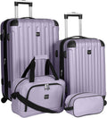 Hardside Travel Luggage Lilac Set of 4 wourant