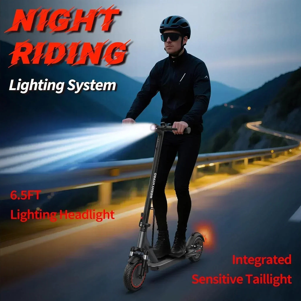 Electric Scooter 350W/500W Motor Top Speed 19/22 mph Max 16/23/28Miles Ranges Foldable E Scooter wourant