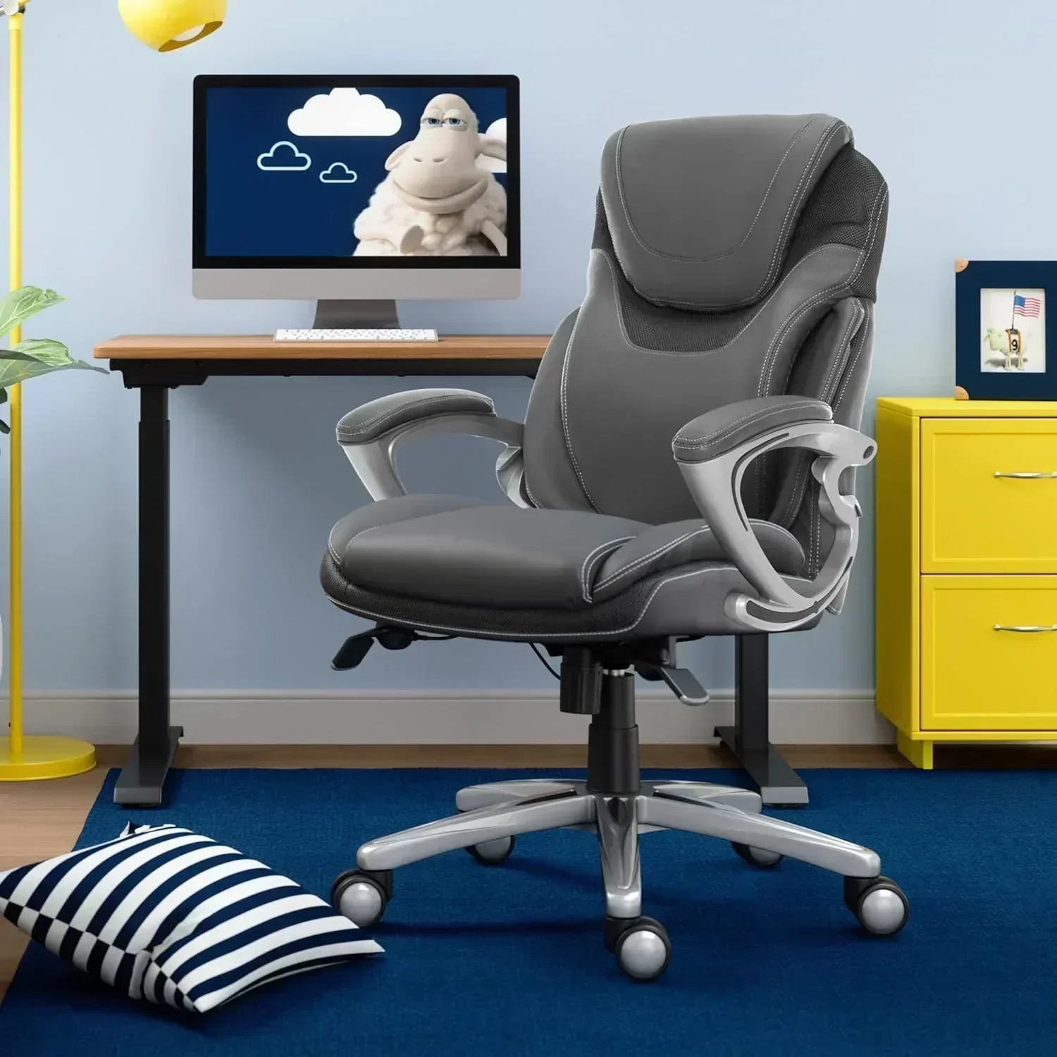 Executive office chair ergonomic computer desk and chair wourant