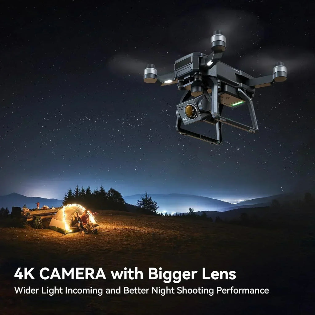 Adult-specific camera drone with 4K UHD aerial photography 3-axis gimbal 10000-foot control wourant
