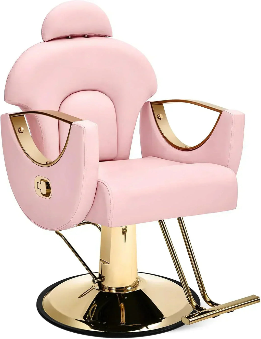 Artist Hand Salon Chair Reclining Barber Chair Oversized Hydraulic Pump Hair Salon Chair wourant