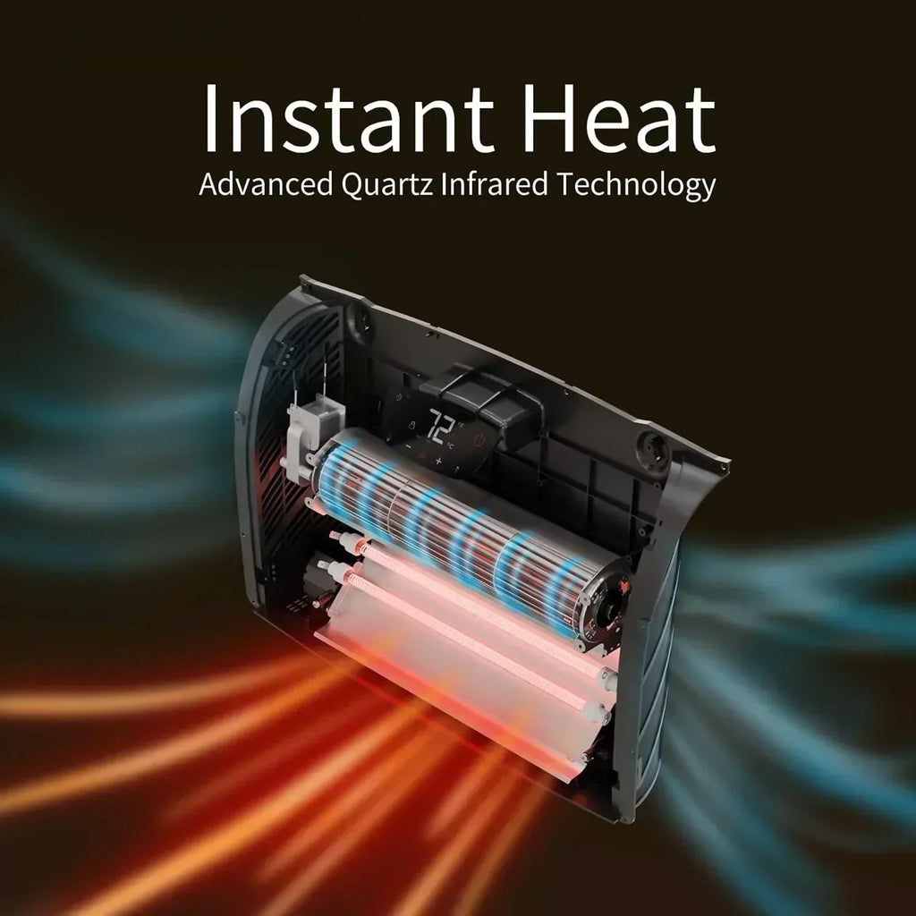 HS-1500-PHX-WIFI Infrared Heater Wifi Wall Mounted wourant