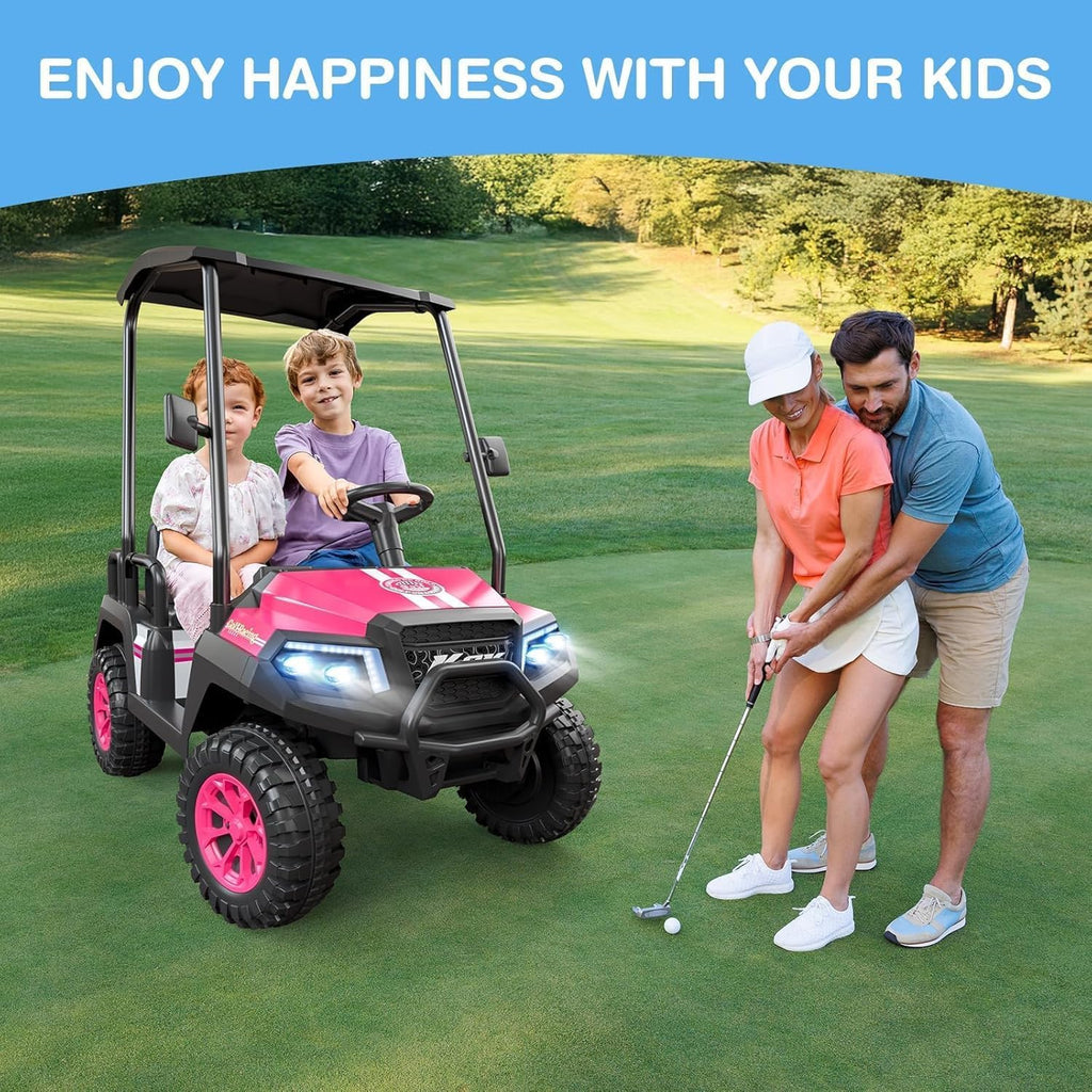 R9 24V Children's Golf Cart with Remote Control Removable Awning wourant
