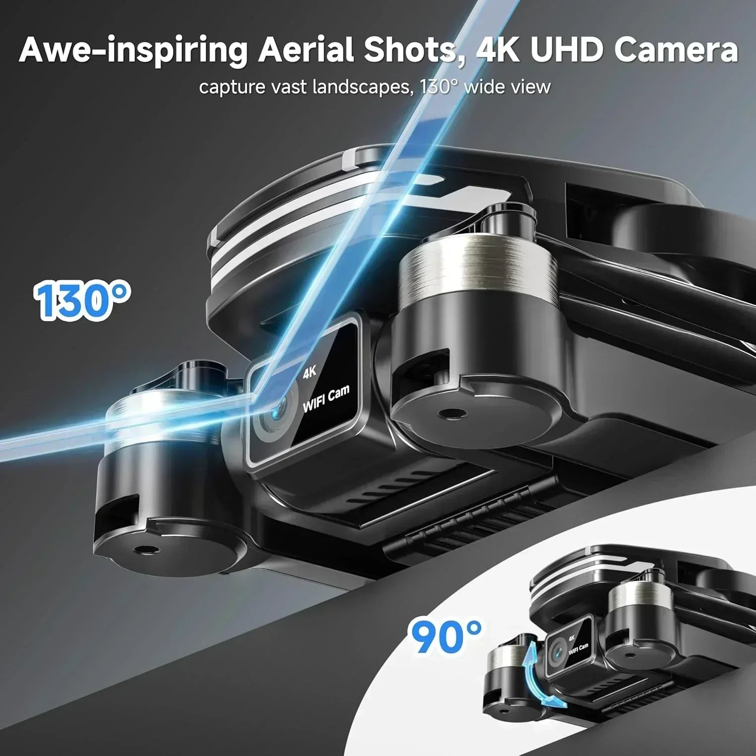Adult drone with camera 4K brushless motor drone FPV foldable remote control quadcopter wourant