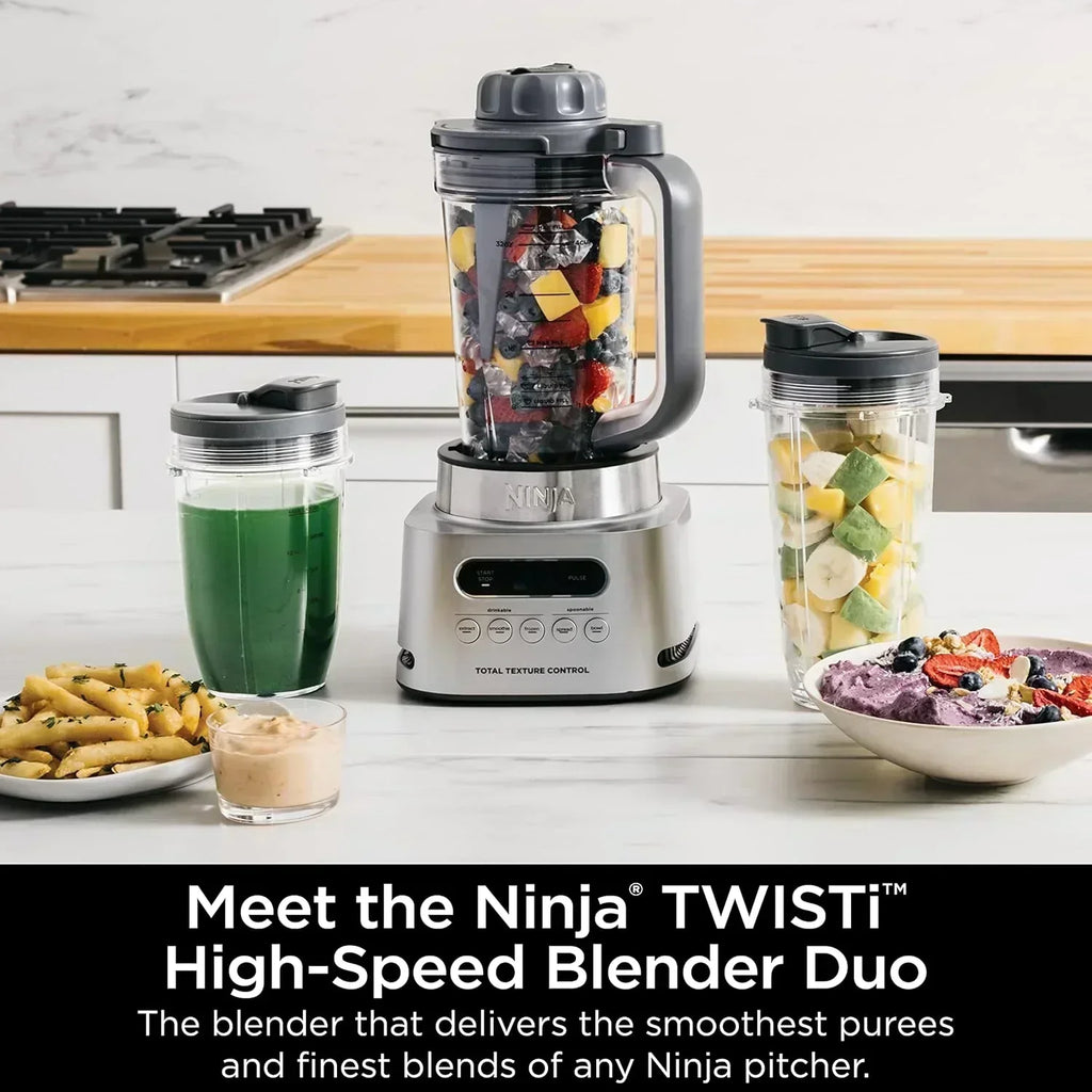 Ninja SS151 Twisti Blender Duo High Speed 1600 WP Smoothie Nutrition Extractor wourant