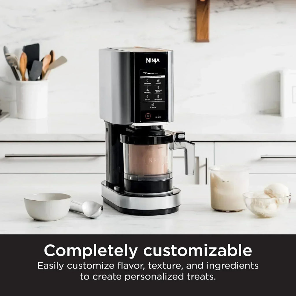 Ninja NC301 CREAMi Ice Cream Maker for Gelato Mix-ins Milkshakes Sorbet Smoothie Bowls More wourant
