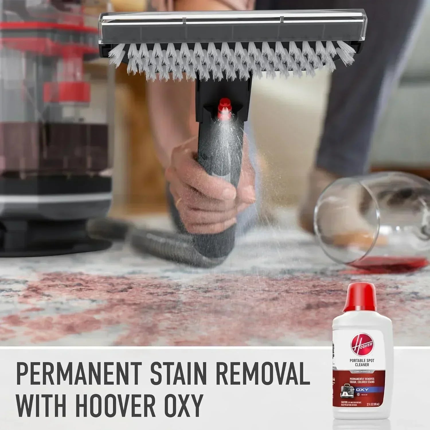 Hoover CleanSlate Plus Portable Carpet Upholstery Spot Cleaner with Powerful Suction wourant