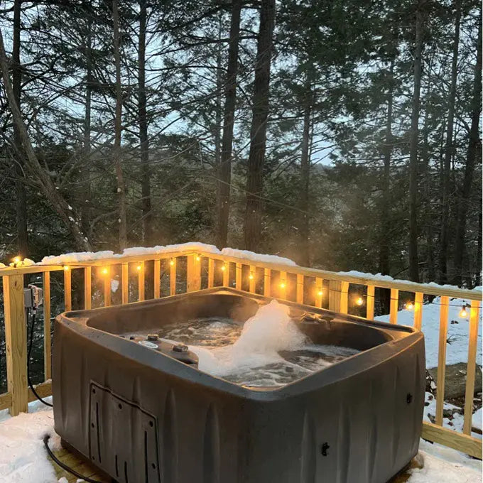 Aquarest Spas Powered By Jacuzzi Pumps 4 Person 12 Jet Rectangular Plug And Play Hot Tub wourant