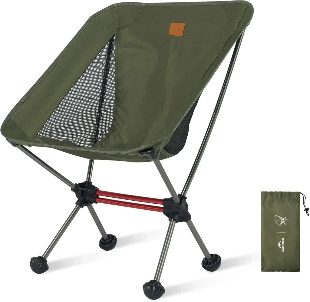 Ultralight Camping Chair 2.12 lbs Portable Backpacking Chair Folding Hiking Chair wourant
