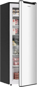 BANGSON Upright Freezer 7.0 Cu.ft Stand Up Freezer Convertible Upright Freezer/Refrigerator wourant