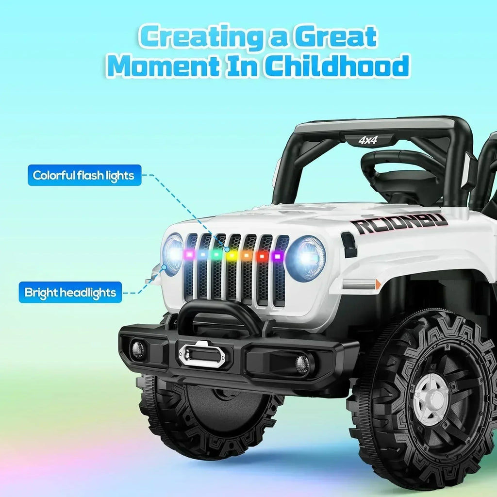 SEALIGHT 12V Children's Driving Truck Model 380 Watt Motor Emergency Braking Function wourant