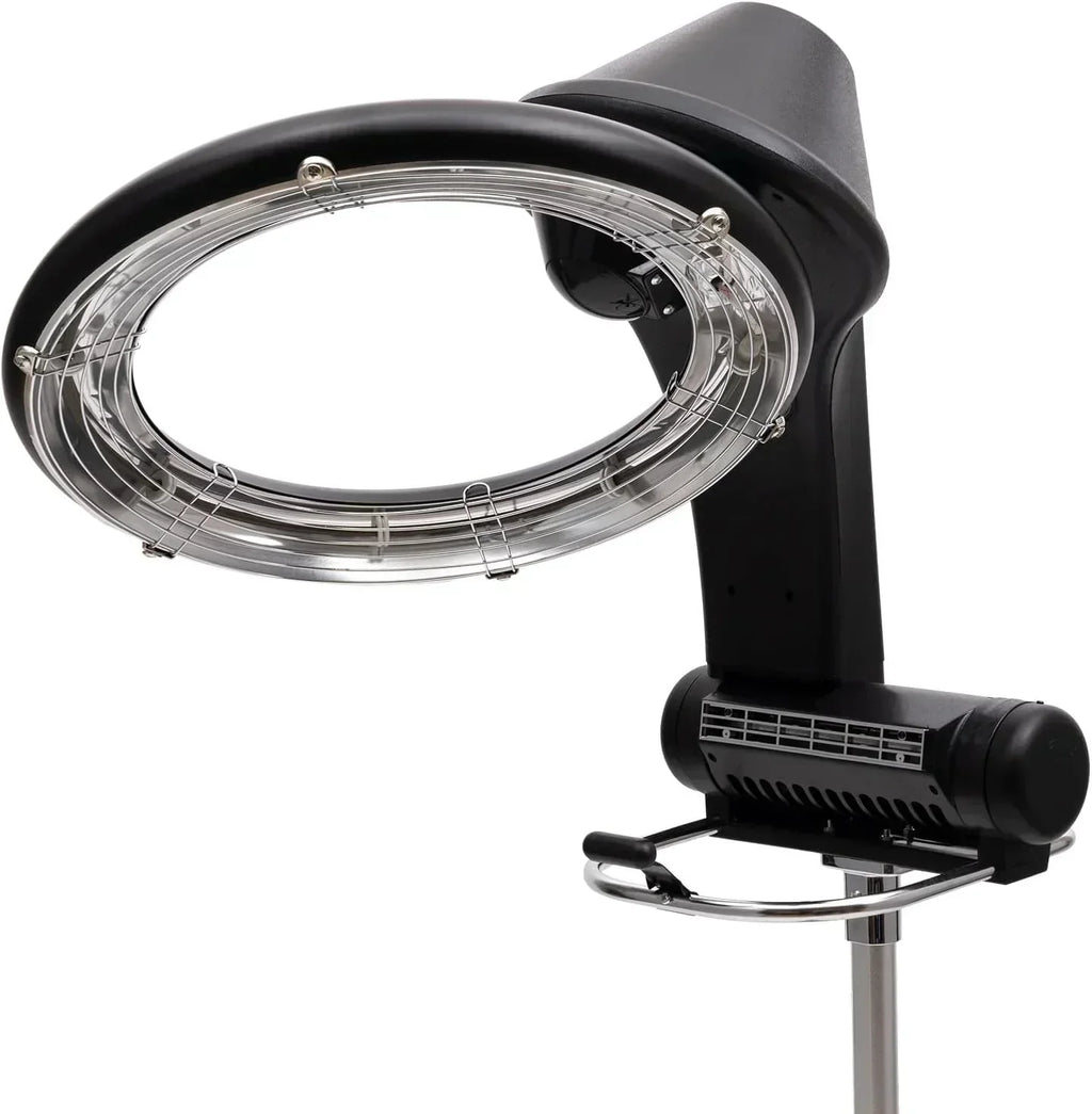 Hair Dryer 1200W Hair Salon Color Processor Dryer with Infrared Technology 360 Efficient Heating wourant