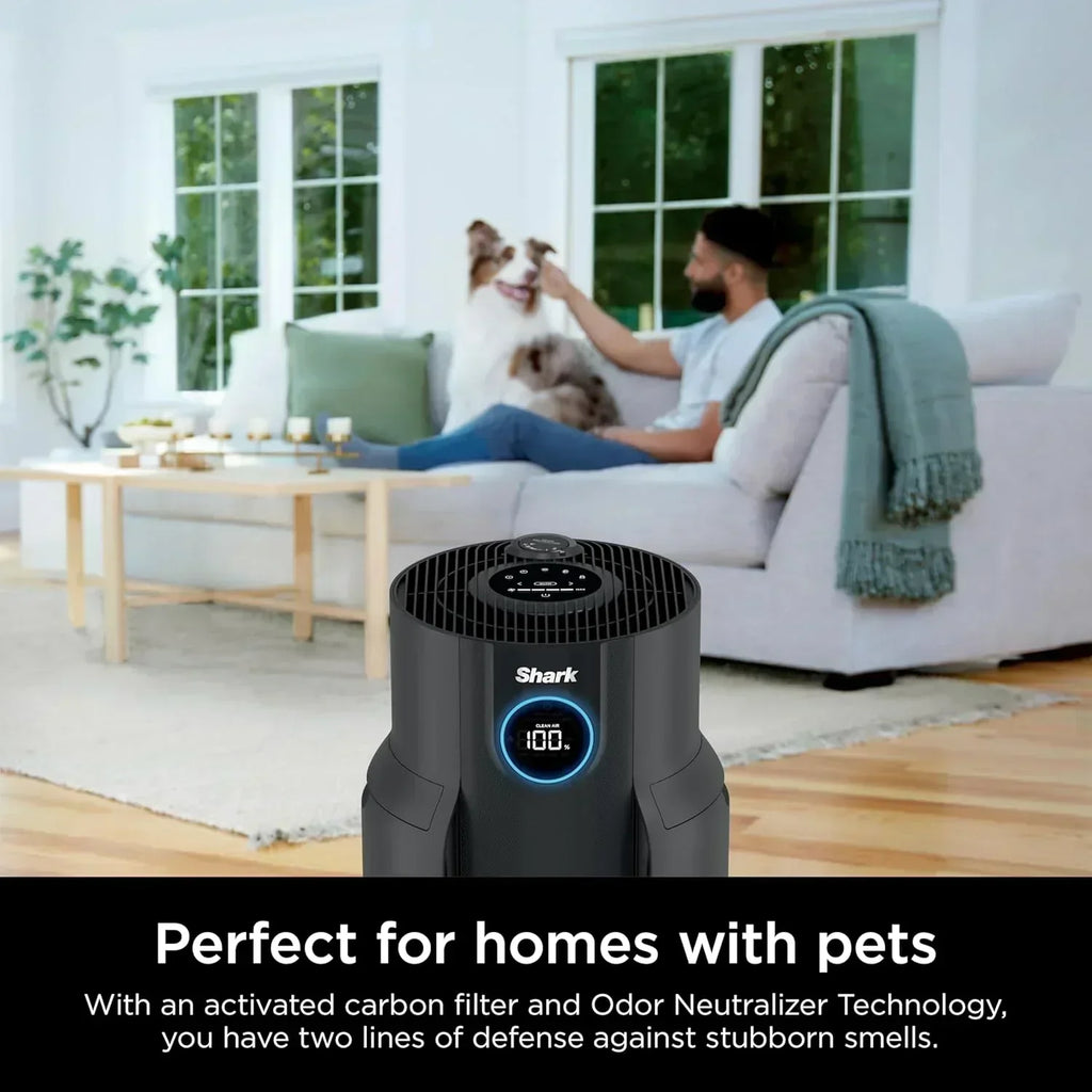 Air Purifier Compact Pro with Long-lasting HEPA Exceeding Filtration For Pet Dander Dust Smoke wourant